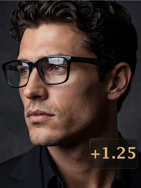 RALPH Очки для зрения мужские с диоптриями +1.25