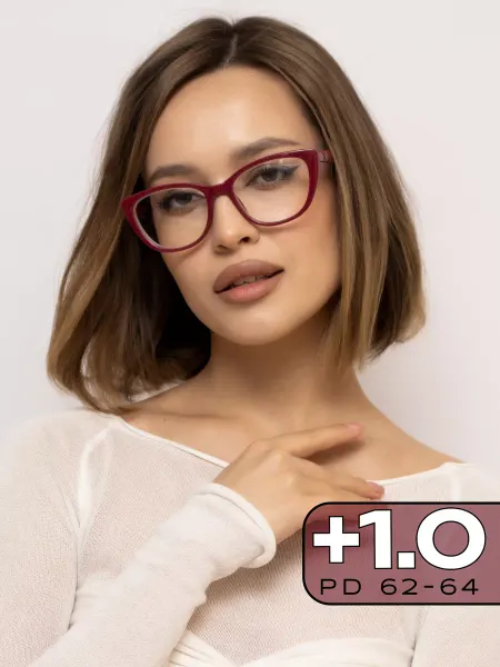 RALPH Очки для зрения женские +1 корригирующие с диоптрией