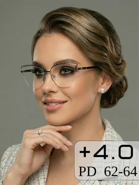 Silver Fish Очки + 4.0 для зрения
