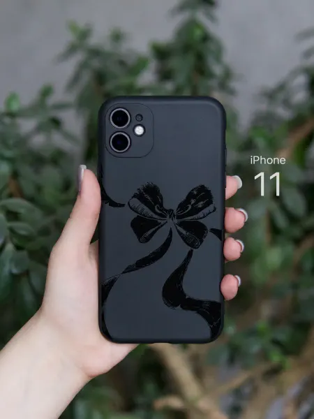 ANP Case Чехол на iPhone 11 с бантиком