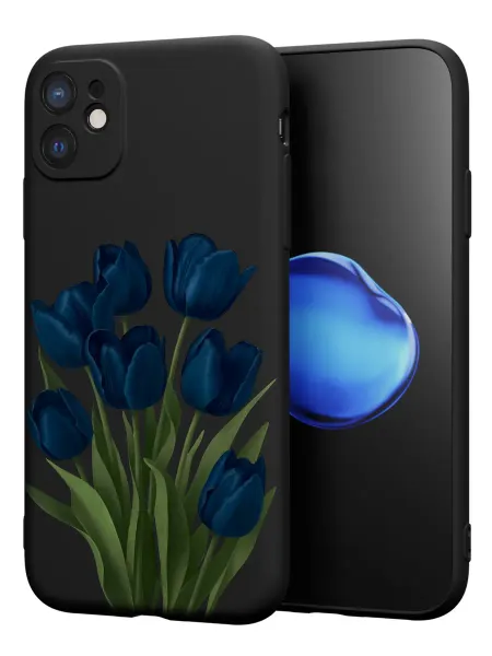FACTORIA Чехол на Apple iPhone 11 с принтом Тюльпаны