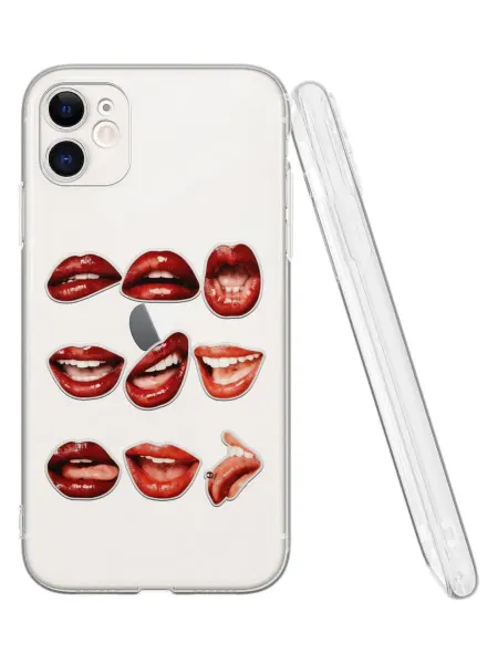 QuestCase Чехол на Apple iPhone 11 с принтом Любовь