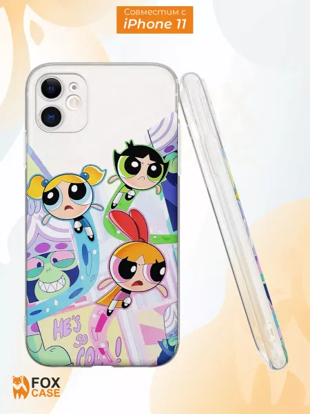 Fox Case Чехол на iPhone 11 с милым принтом