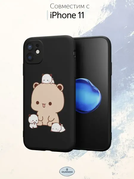 Hudson Store Чехол на iPhone 11 с принтом Мишки