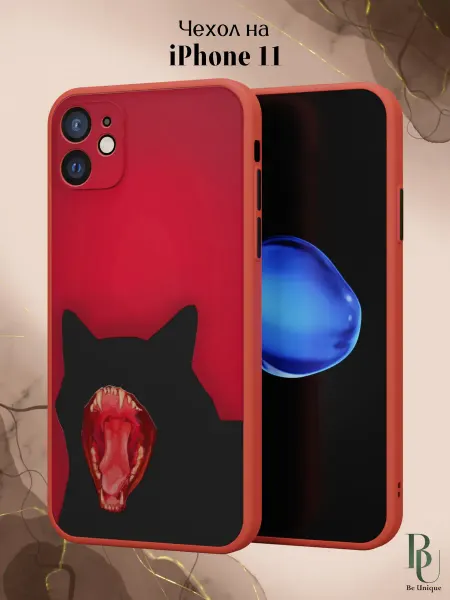 Be Unique Чехол бампер на iPhone 11 Котик