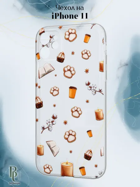 Be Unique Чехол на iPhone 11 с зимним принтом
