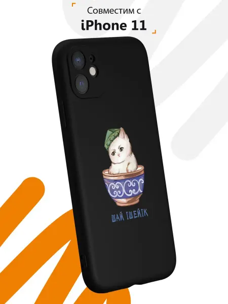 Мобилиус Чехол на iPhone 11с принтом Казахстан