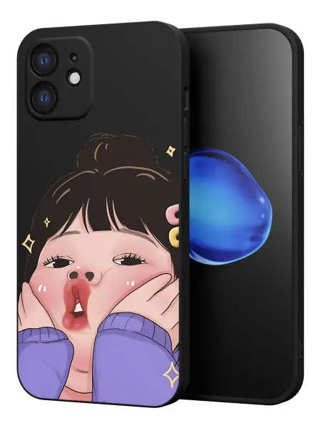 FACTORIA Чехол на Apple iPhone 12 с принтом Девочка Анииме