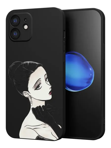 FACTORIA Чехол на Apple iPhone 12 с принтом Девушка