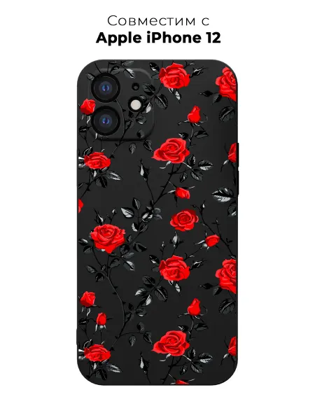 PANCASE Чехол на Apple iPhone 12 Цветы