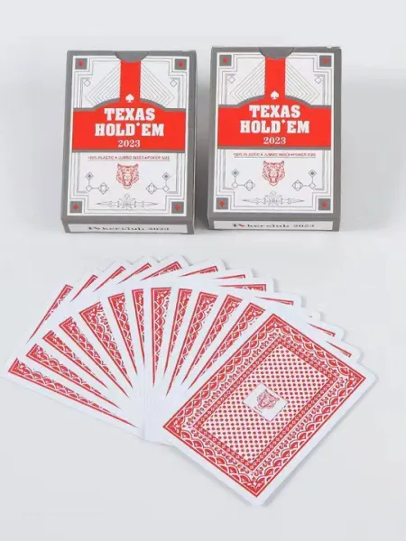 Игральные карты Poker Club, пластиковые, 54 карты