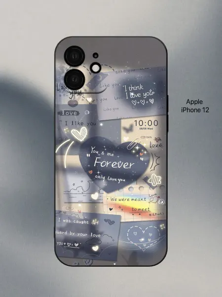 PANCASE Чехол на iPhone 12 для девочки