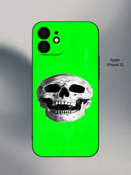 PANCASE Чехол на iPhone 12 череп