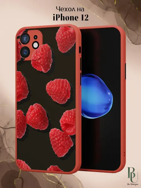 Be Unique Чехол бампер на iPhone 12 Малина