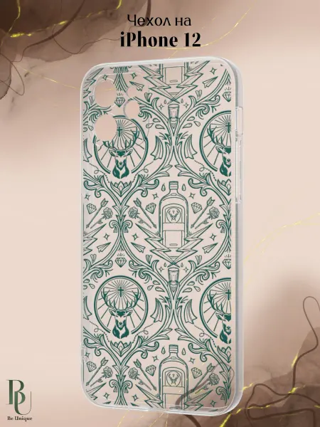 Be Unique Чехол на iPhone 12 Егермейстер