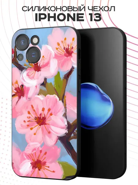 FACTORIA Чехол на Apple iPhone 13 с принтом Сакура