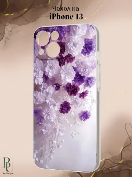 Be Unique Чехол на iPhone 13 Цветочки