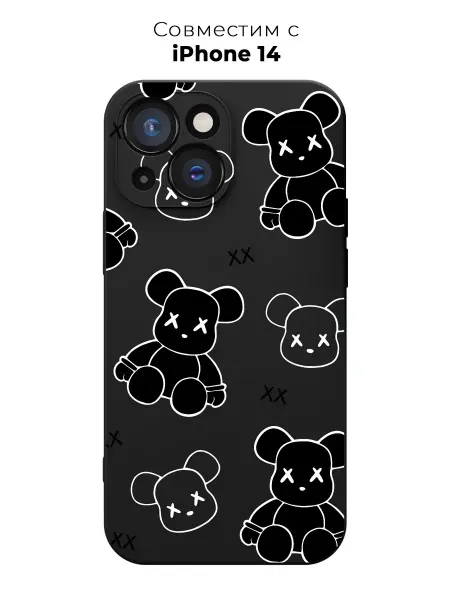 PANCASE Чехол на Apple iPhone 14 Kaws