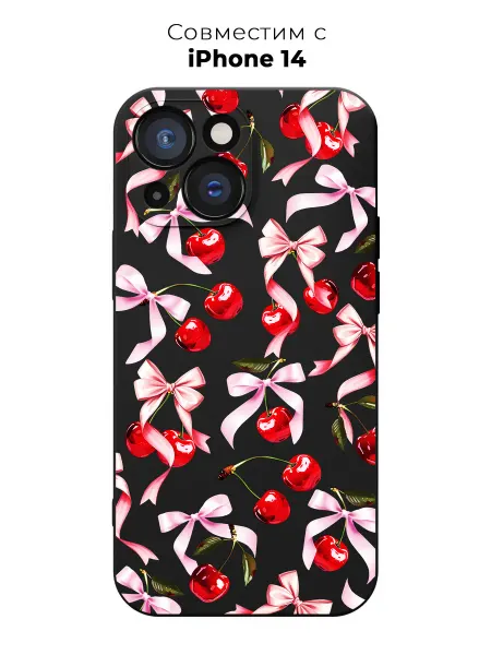 PANCASE Чехол на Apple iPhone 14 Бантики