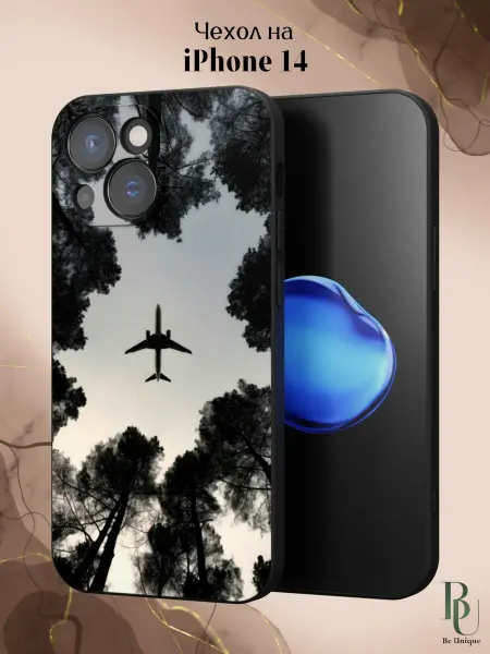 Be Unique Чехол на iPhone 14 Самолет