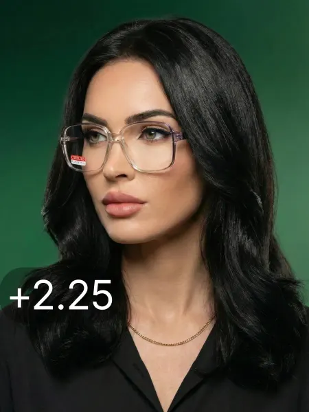 Liang Li Очки для зрения корригирующие стеклянные линзы плюс + 2.25