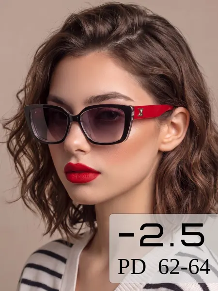 Silver Fish Очки - 2.5 тонированные для зрения