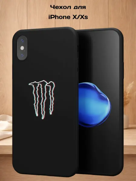 Case Style Чехол на Apple iPhone X и XS с принтом Monster