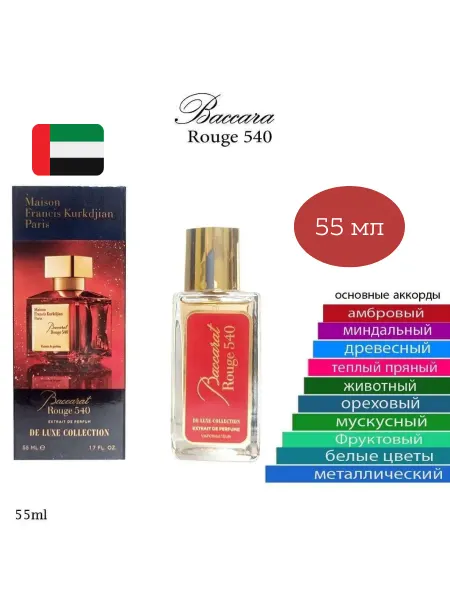 Женские Духи Духи женские красный Baccarat Rouge 540 Extrait 75мл