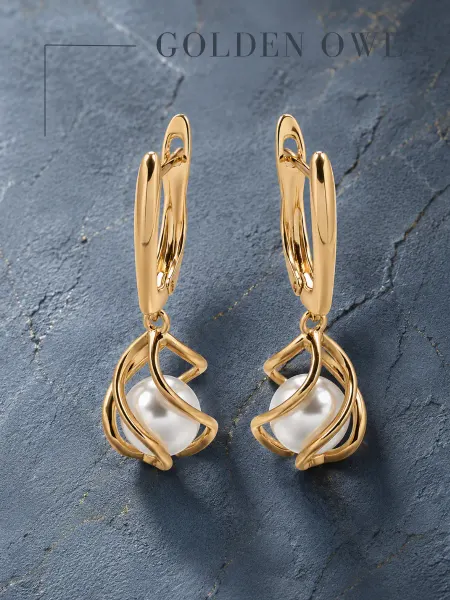 GOLDEN OWL COMPANY Серьги с жемчугом