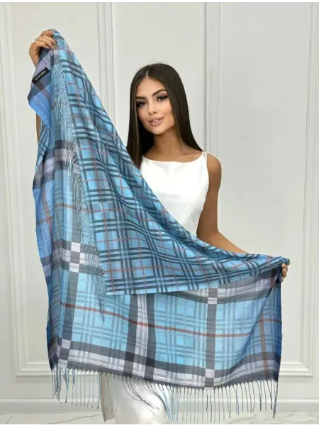HN Fashions Шарф легкий палантин тонкий демисезонный