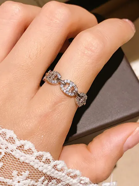 LADY PANTHER Jewelry Кольцо блестящее стильное