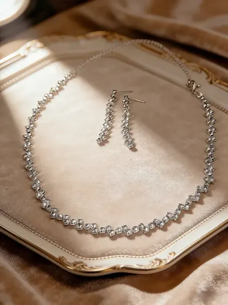 Jewelry Sets Plus Комплект бижутерии колье и серьги