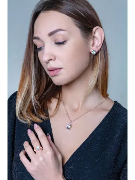 Jewerly for woman Комплект бижутерии хамелеон
