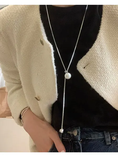 NadinSHope Колье на шею цепочка длинное