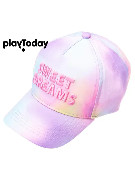 PlayToday Бейсболка детская хлопковая на липучке