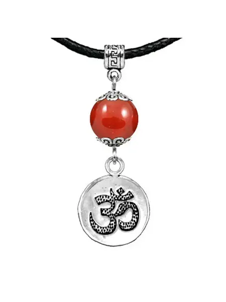 Runes&Gems Амулет Ом (защита и духовное развитие), сердолик