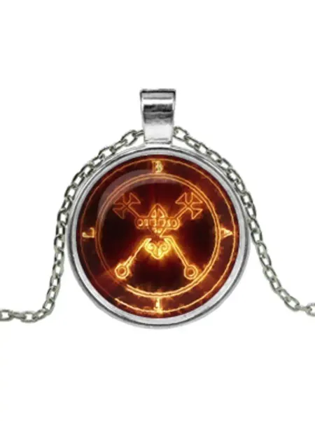 Runes&Gems Кулон с цепочкой Огненный знак