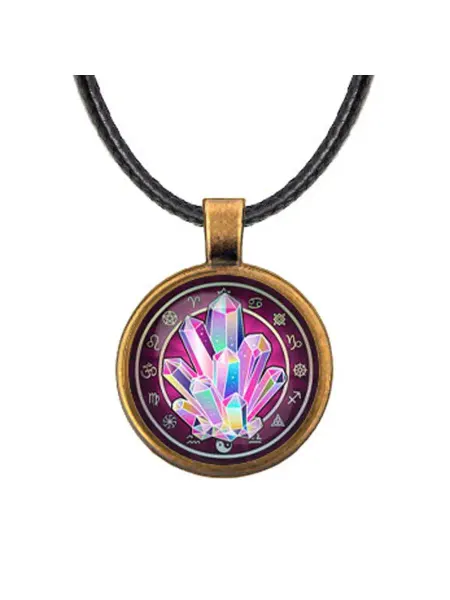 Runes&Gems Кулон-амулет со шнурком Магический кристалл