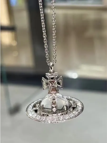 Кулон Сатурн в стиле Vivienne Westwood