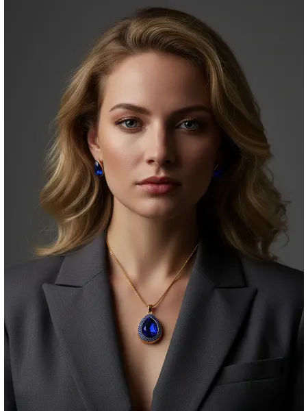ASA Jewellry Серьги с ожерельем