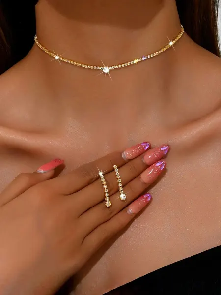 GLAMYR Колье с серьгами