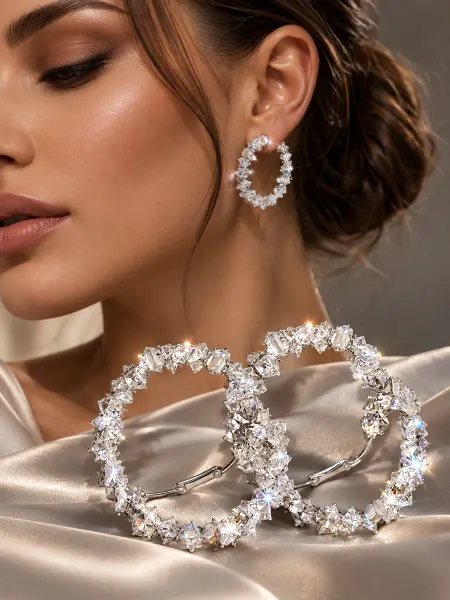 ATLOOK Серьги кольца