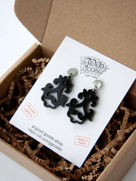 Good Goods Shop Серьги орнамент