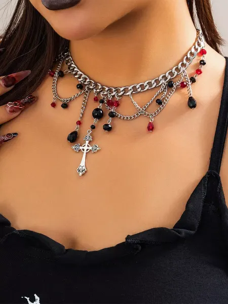 IvAccessories Цепочка с крестиком