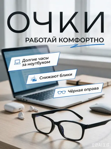 Портативные очки против синевы