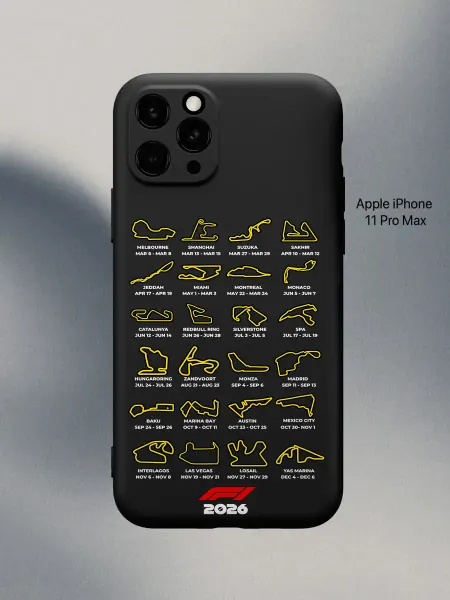 PANCASE Чехол на iPhone 11 Pro Max формула 1