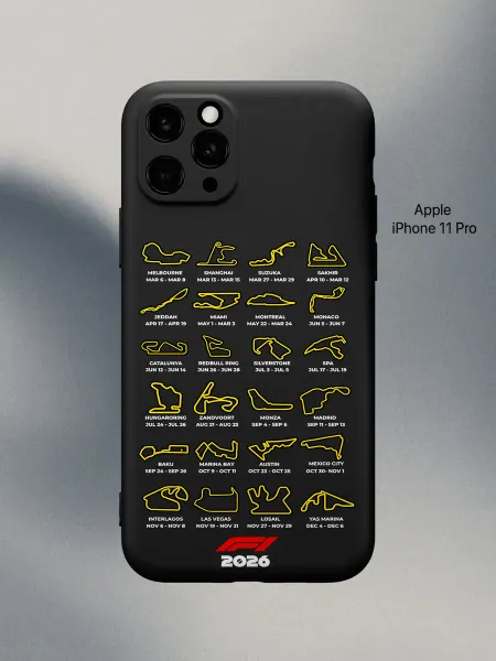PANCASE Чехол на iPhone 11 Pro формула 1