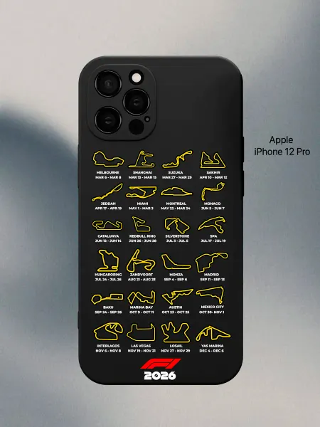 PANCASE Чехол на iPhone 12 Pro формула 1