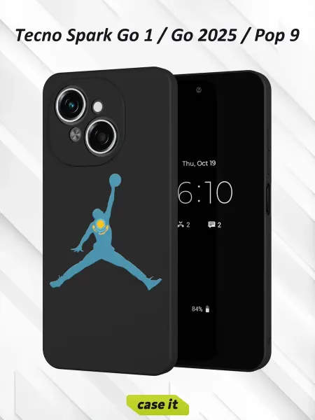 Case it Чехол на Tecno Spark Go 1 Go 2025 Pop 9 Казахстан Jordan