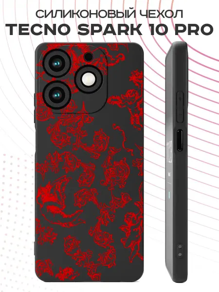 FACTORIA Чехол на Tecno Spark 10 Pro с принтом Готика